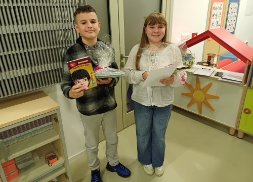 Mladi Kninjani Marika i Luka najbolji u čitanju naglas