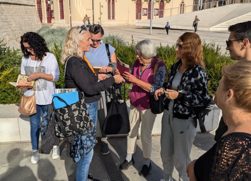 Fotografija 15 - Šibenčani prošetali ulicama grada i upoznali se sa svojom književnom baštinom