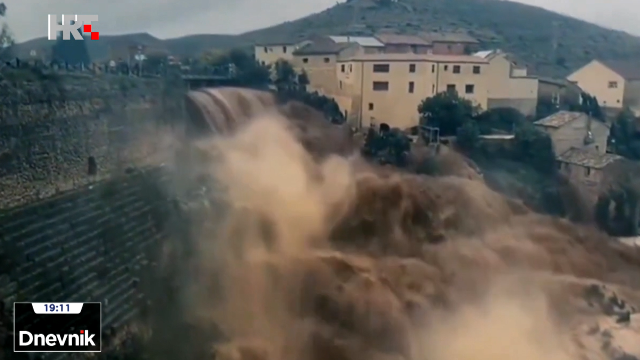 Španjolski gradić od bujice spasila brana stara 2 tisuće godina