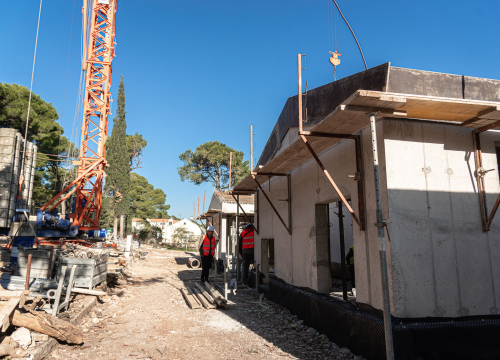 Fotografija 11 - Širenje za dobrobit najvažnijih korisnika - djece. Radovi na proširenju DV Šibenski tići idu punom parom