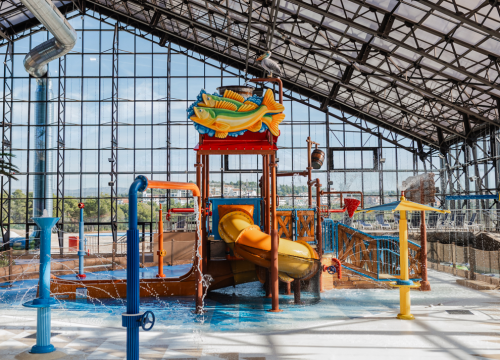 Fotografija 4 - Tobogani, wellness i sunce: U Šibeniku novootvoreni zatvoreni aquapark postavlja standard cjelogodišnjeg turizma