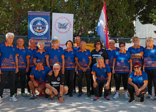 Šibenski Petanque klub Krešimirova grada nastupio u Ligi prvaka