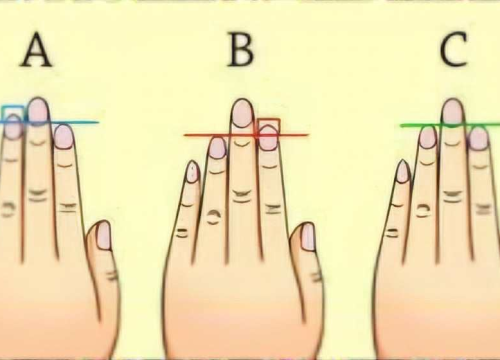 Usporedite dužinu svojih prstiju i saznajte što to govori o vama