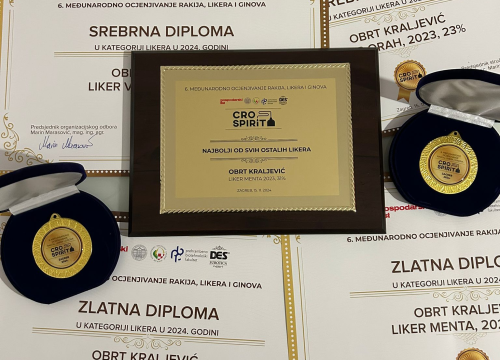 Fotografija 2 - Destilerija Kraljević osvojila po dva zlata i srebra na prestižnom međunarodnom natjecanju za likere
