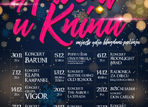 Fotografija 2 - Kraljevski advent u Kninu: Baruni otvaraju vrata blagdanske čarolije