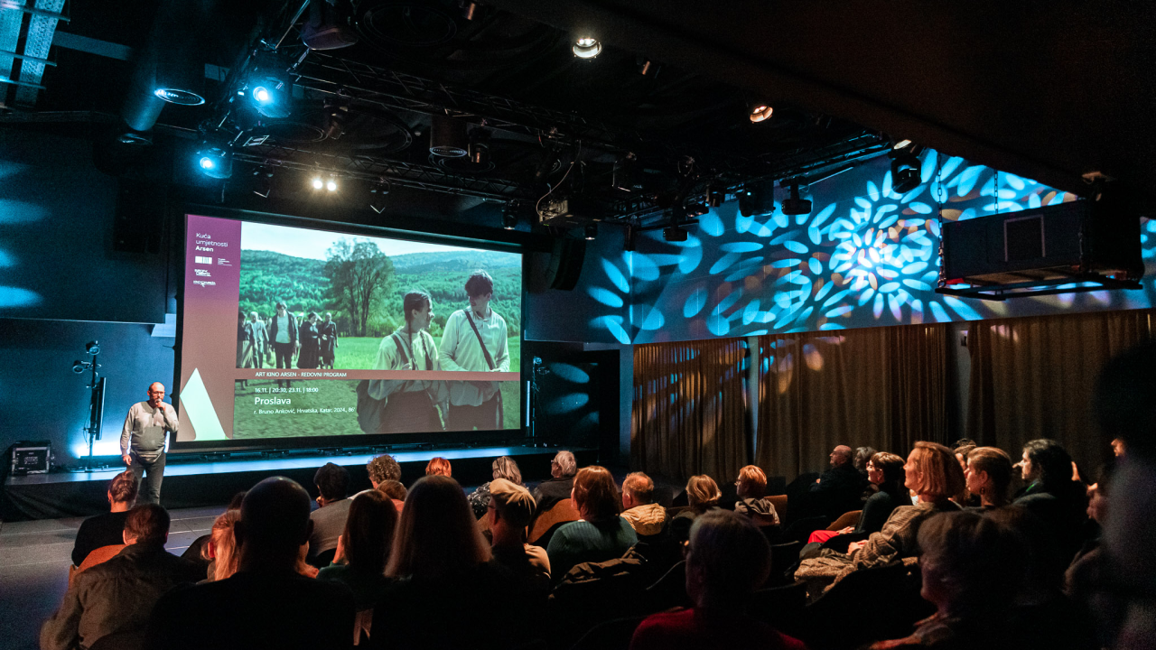 Filmska večer u Arsenu:  Projekcije nagrađivanih filmova i razgovor s redateljem Brunom Ankovićem