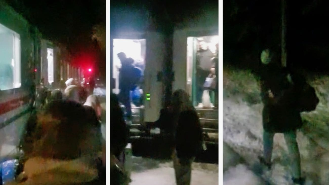 Vlak pun djece zapeo usred snježne Like. Noćas do 3 sata čekali zamjenski prijevoz