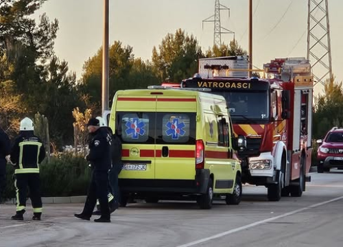 Fotografija 3 - Na gradilištu na Podima bio veći broj radnika,  73-godišnjak poginuo u rušenju konstrukcije
