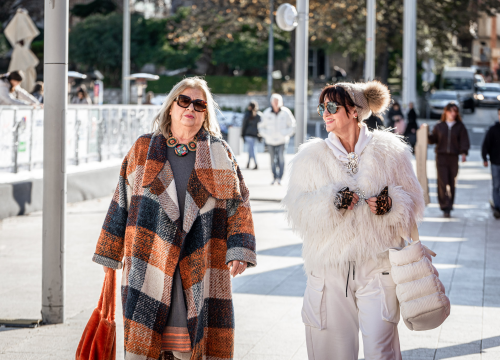 Fotografija 2 - Kako biti šik i po hladnom vremenu znaju naši sugrađani i lijepe sugrađanke