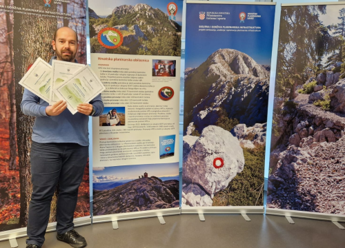 Primio najviše priznanje: Šibenski planinar Jakov Roško savladao sve najatraktivnije vrhove u Hrvatskoj