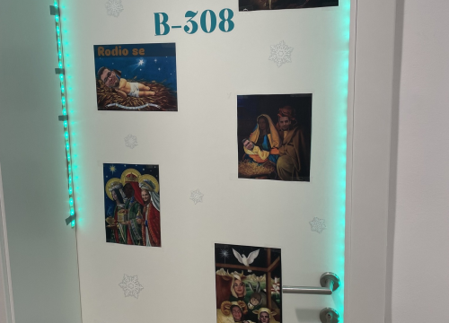 Fotografija 5 - U studentskom domu Palacin nagrađena najljepše uređena vrata