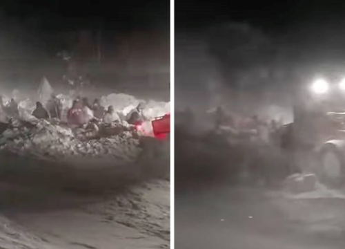 Snježna oluja u BiH zamela kolonu auta u kojoj je bilo 70 ljudi