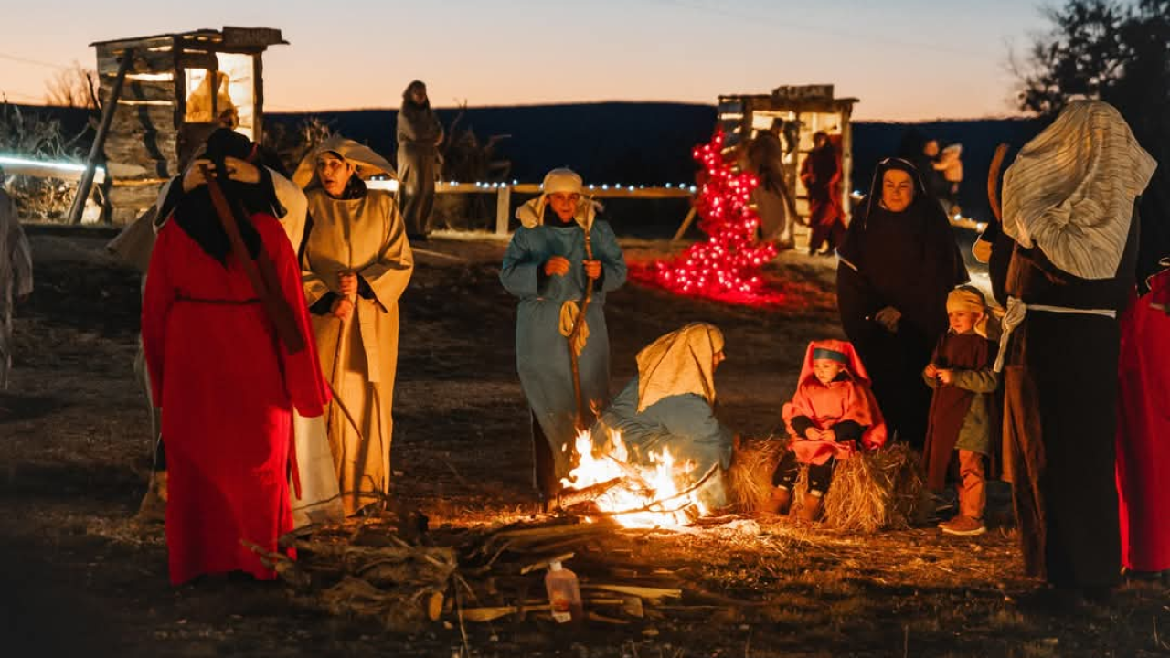 U Čavoglavama uprizorene žive jaslice. Pogledajte kako je bilo