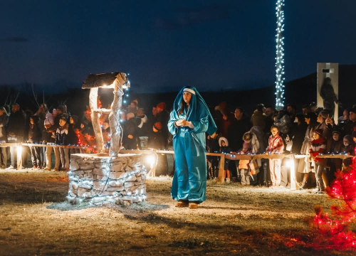 Fotografija 20 - U Čavoglavama uprizorene žive jaslice. Pogledajte kako je bilo