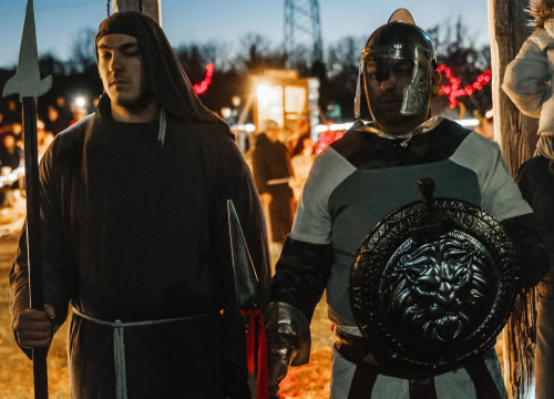 Fotografija 11 - U Čavoglavama uprizorene žive jaslice. Pogledajte kako je bilo