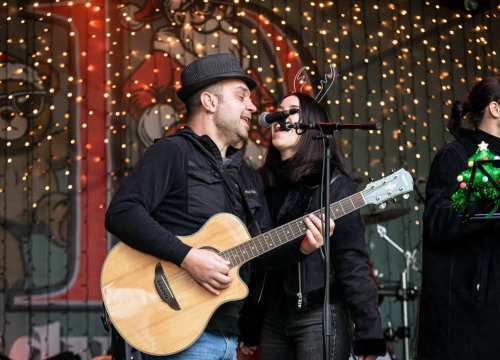 Fotografija 22 - Top Show Band Cabaret zagrijava Šibenčane u parku