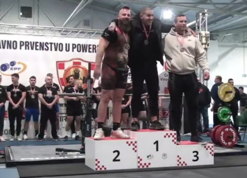 Powerlifting klub Šibenik u Virovitici osvajao naslove državnih prvaka, Ivani Žonji rekordi u svim disciplinama