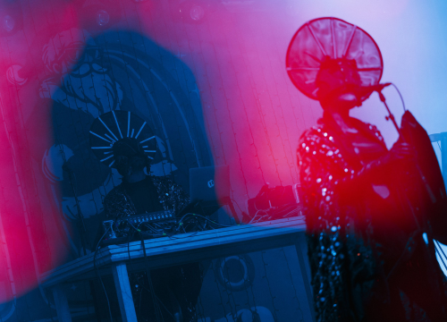 Fotografija 15 - Maskirani Nipplepeople rasplesali sinoć Šibenačane u parku