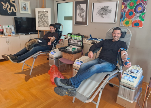 Fotografija 2 - Vodičani se odazvali apelu Crvenog križa i donirali 38 doza krvi