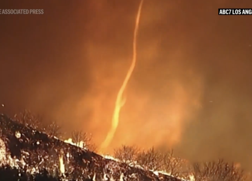 Nevjerojatni prizori: U Los Angelesu snimljen vatreni tornado