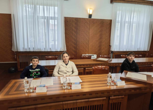 Fotografija 3 - Konstituirano Dječje vijeće Grada Knina