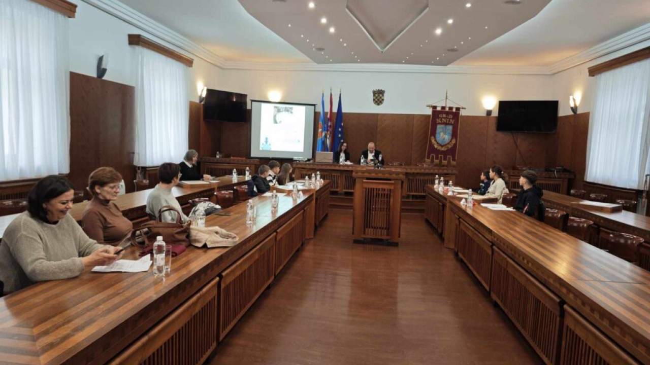 Glas novih generacija: Konstituirano Dječje vijeće Grada Knina