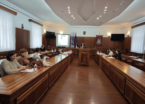 Fotografija 1 - Konstituirano Dječje vijeće Grada Knina