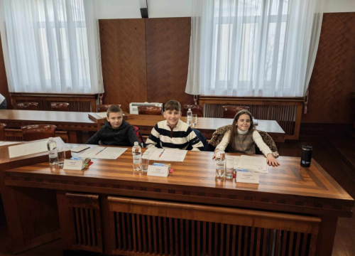 Fotografija 4 - Konstituirano Dječje vijeće Grada Knina