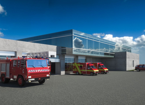 Fotografija 4 - Prikaz novog šibenskog vatrogasnog doma