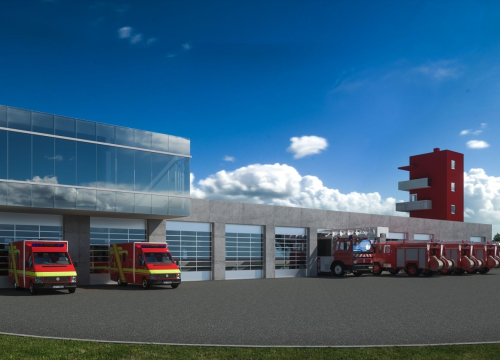 Fotografija 5 - Prikaz novog šibenskog vatrogasnog doma