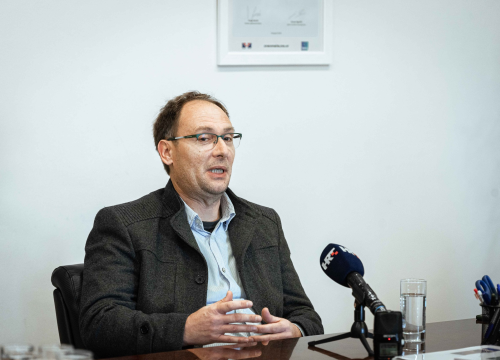 Fotografija 5 - Gradonačelnik Burić ugostio Željka Krnčevića: 'Novom ravnatelju i Gradu Šibeniku uvijek će biti na raspolaganju'