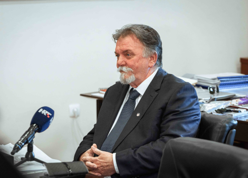 Fotografija 7 - Gradonačelnik Burić ugostio Željka Krnčevića: 'Novom ravnatelju i Gradu Šibeniku uvijek će biti na raspolaganju'