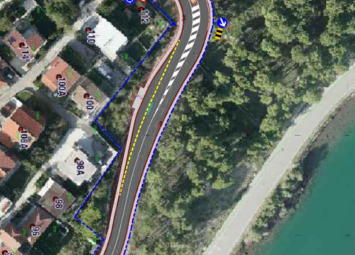 Fotografija 2 - Mandalina će dobiti novu cestu: Grad Šibenik dobio dozvolu za izgradnju