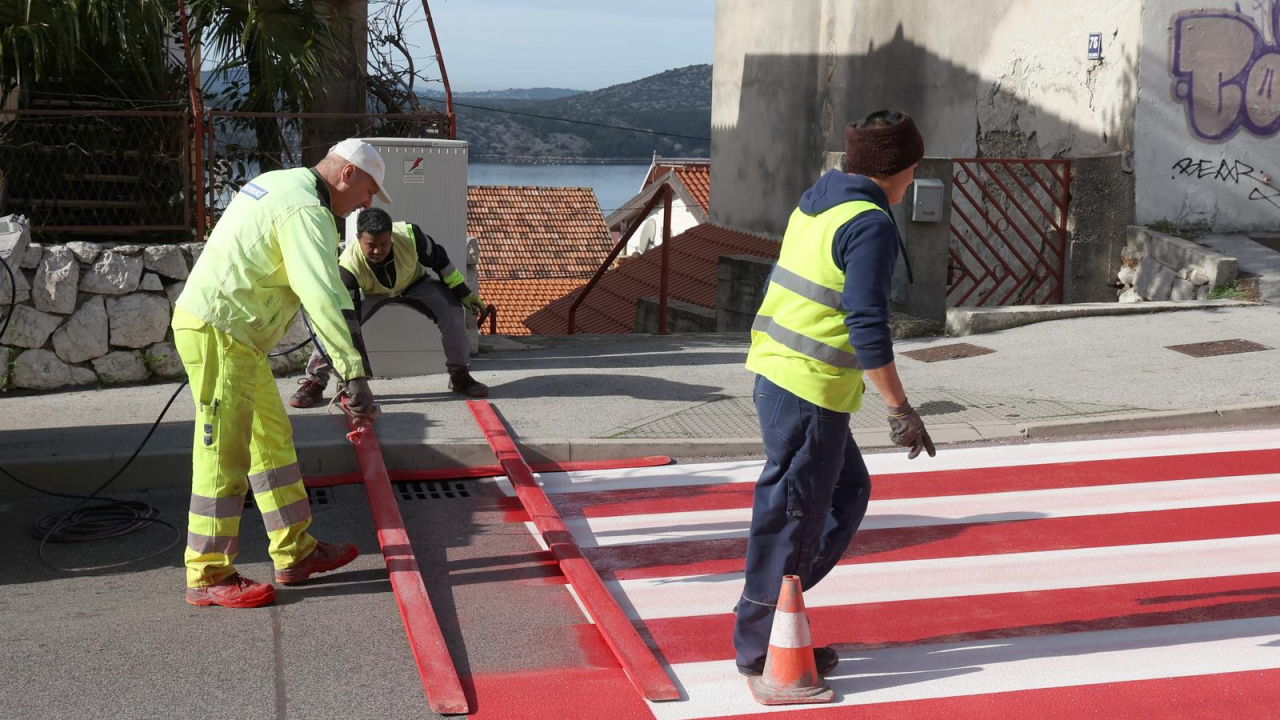 'Glancaju se' pješački prijelazi u Ulici kralja Zvonimira