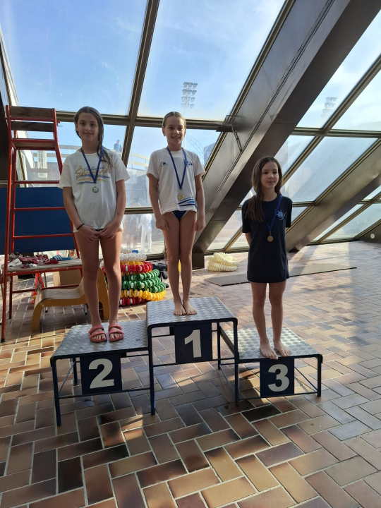 Plivačice Šibenika Pešić i Ljepava srebrne u zadnjem kolu 'Otvorene splitske lige'