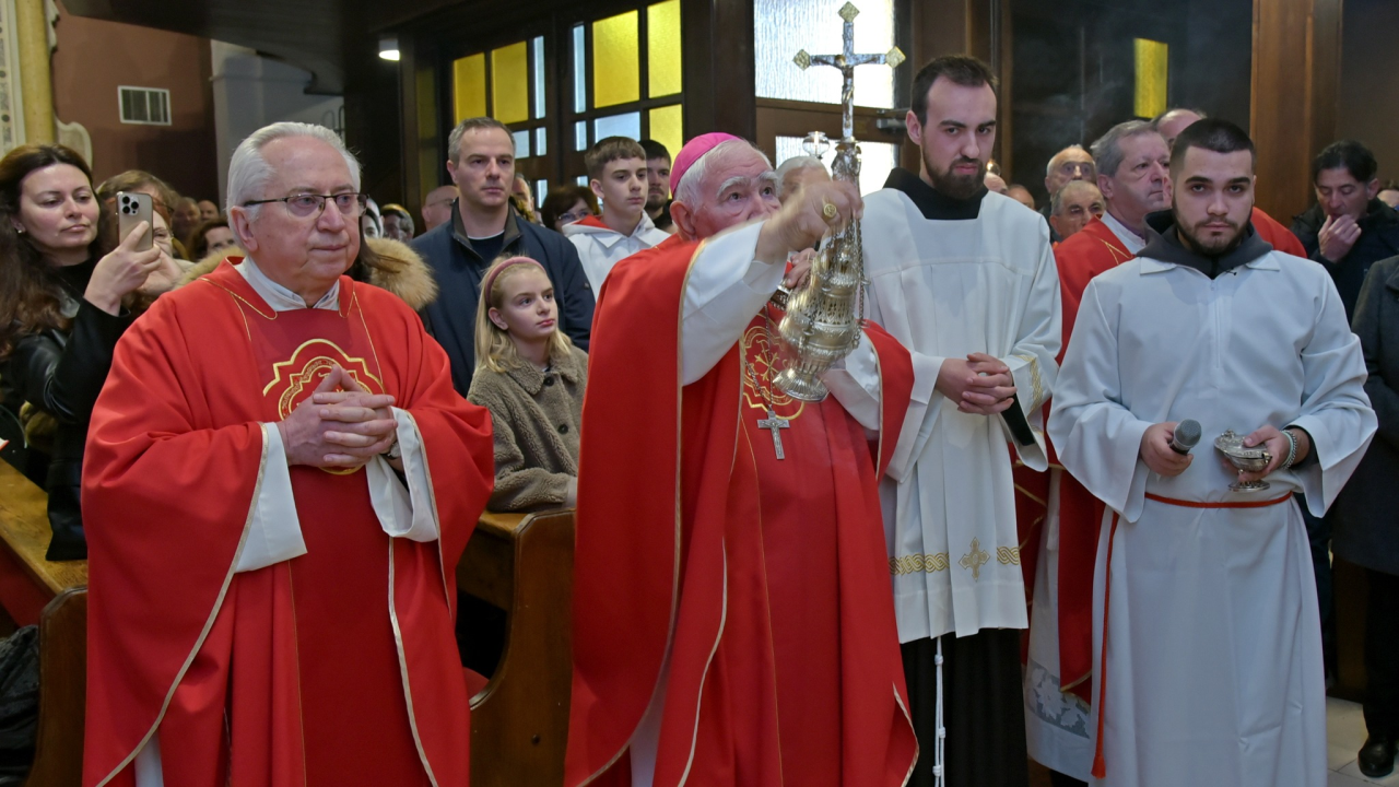 Biskup u miru Ivas blagoslovio oltar blaženog Alojzija Stepinca
