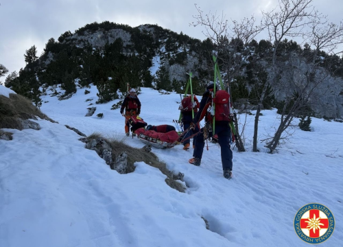 Fotografija 4 - HGSS stanica Šibenik održala zimsku vježbu na Čvrsnici
