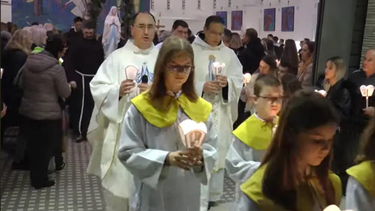 Na Šubićevcu proslava svetkovine Gospe Lurdske