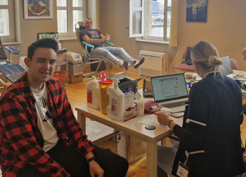 Fotografija 1 - Crveni križ Vodice prikupio 51 dozu krvi, akciji se odazvalo šest novih darivatelja