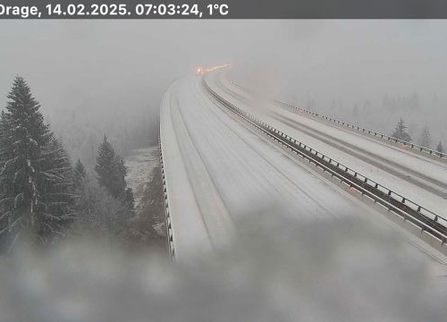 Fotografija 1 - Zimski uvjeti diljem zemlje, pada obilan snijeg