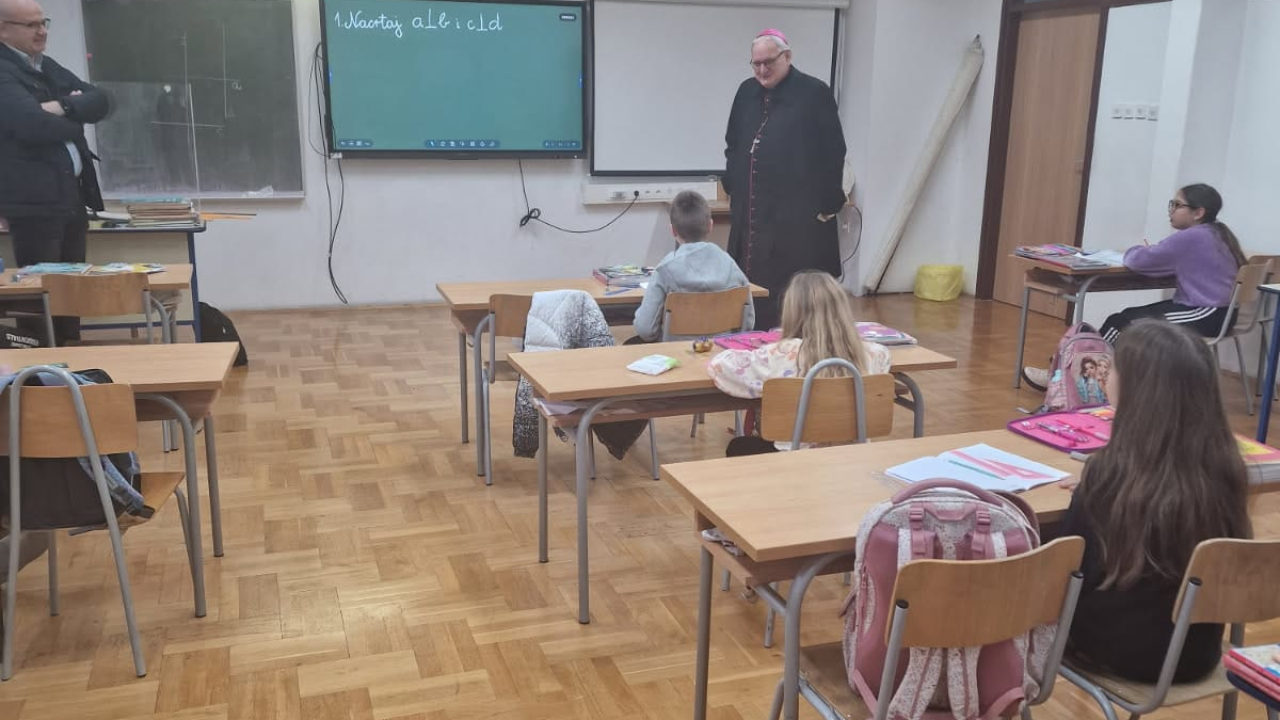 Biskup Tomislav Rogić u pastirskom pohodu župi Ražine