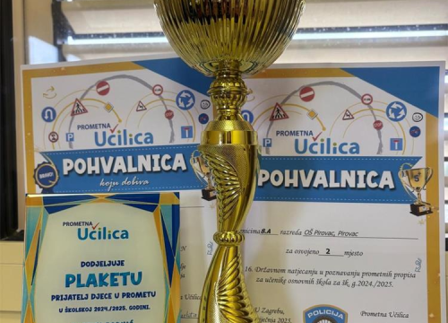 Fotografija 3 - ‘Prometna učilica’: Učenici devet škola iz županije pokazali znanje o prometnim propisima