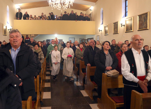 Biskup Rogić nastavlja pastirske pohode župama