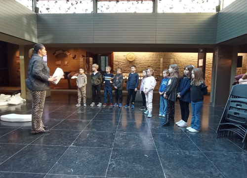 Fotografija 4 - Mali meštri: Šibenski osnovnoškolci gradili bunju u Muzeju grada Šibenika