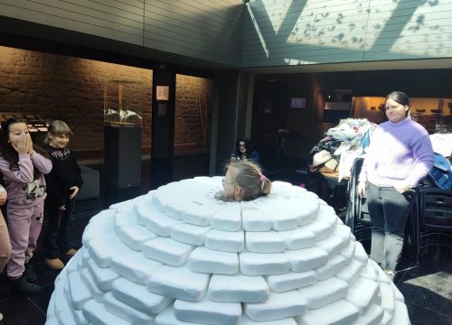 Fotografija 8 - Mali meštri: Šibenski osnovnoškolci gradili bunju u Muzeju grada Šibenika