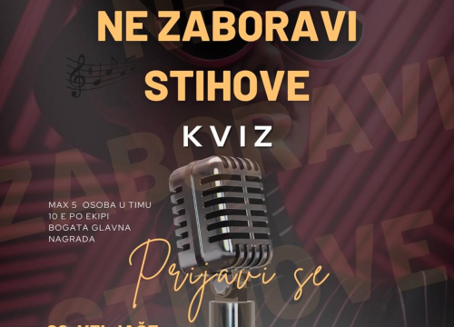 Fotografija 1 - FOTO Tjedan u Mozartu: Nastup Petra Dragojevića i kviz 'Ne Zaboravi Stihove'