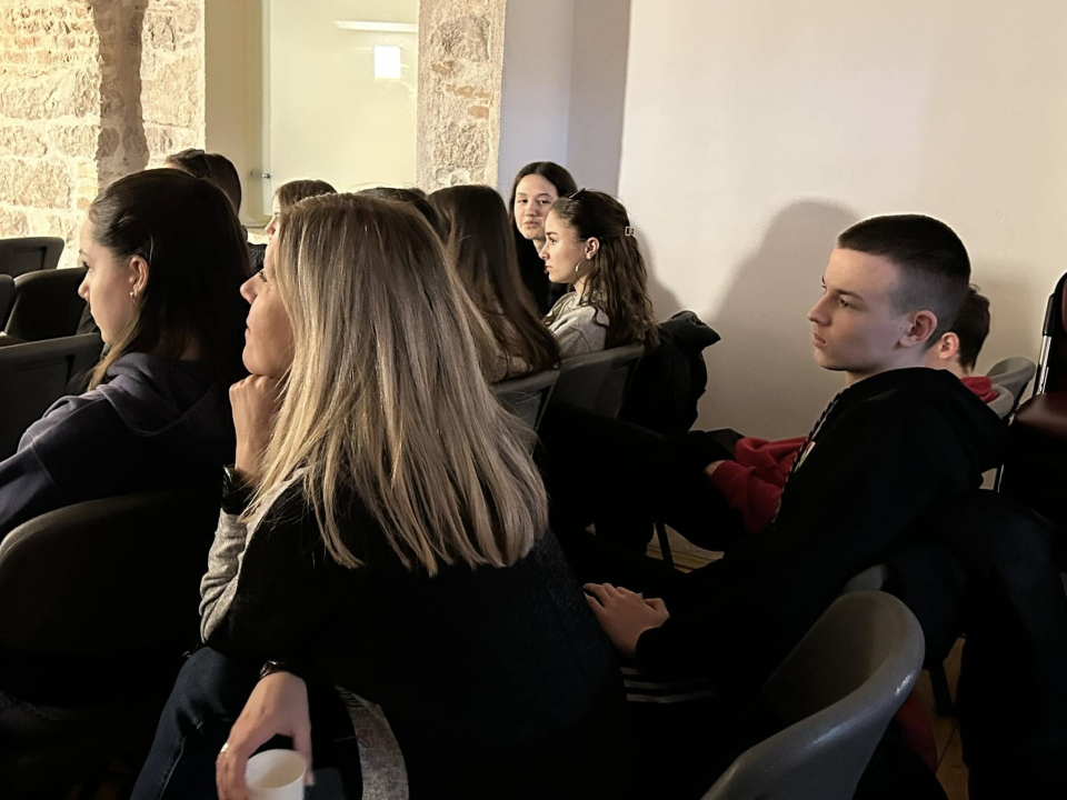 Šibenski filmaš Ante Storić podijelio filmske tajne sa srednjoškolcima