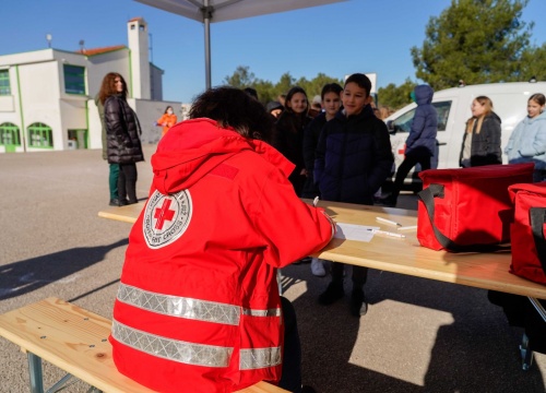 Fotografija 7 - Evakuirana OŠ Brodarica: Bez brige, to je bila samo vježba