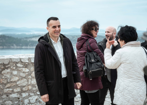 Fotografija 4 - FOTOGALERIJA Paško Rakić i službeno kandidat HDZ-a za župana, a ima i slogan: 'Vrime je da i županija uspije'