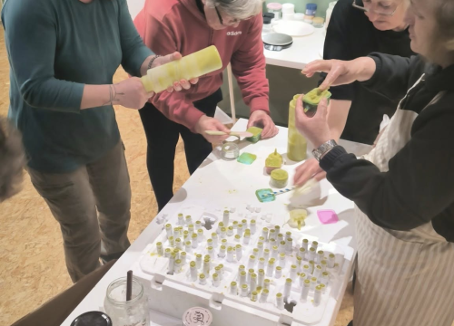 Fotografija 7 - Tribunjski umirovljenici na radionici izrađivali prirodnu kozmetiku
